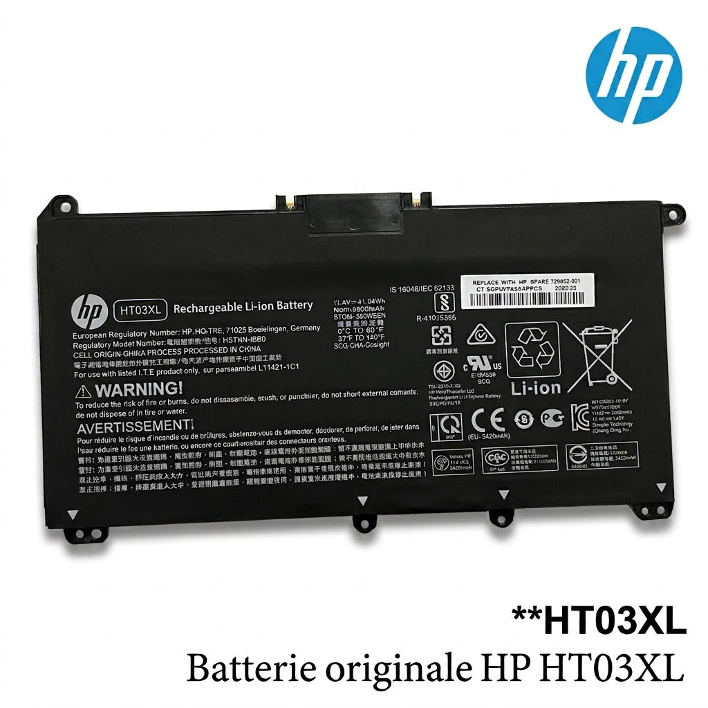 Batterie originale HP HT03XL