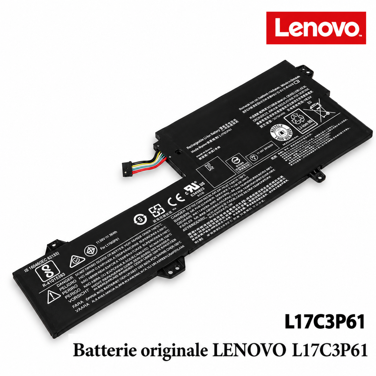 Batterie originale LENOVO L17C3P61
