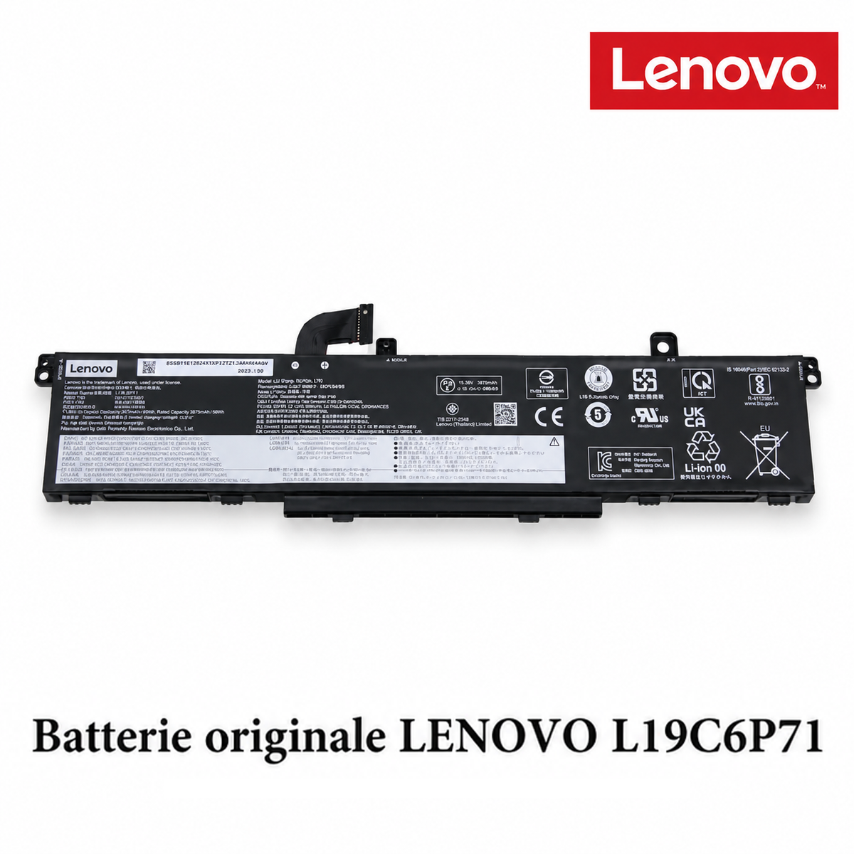 Batterie originale LENOVO L19C6P71