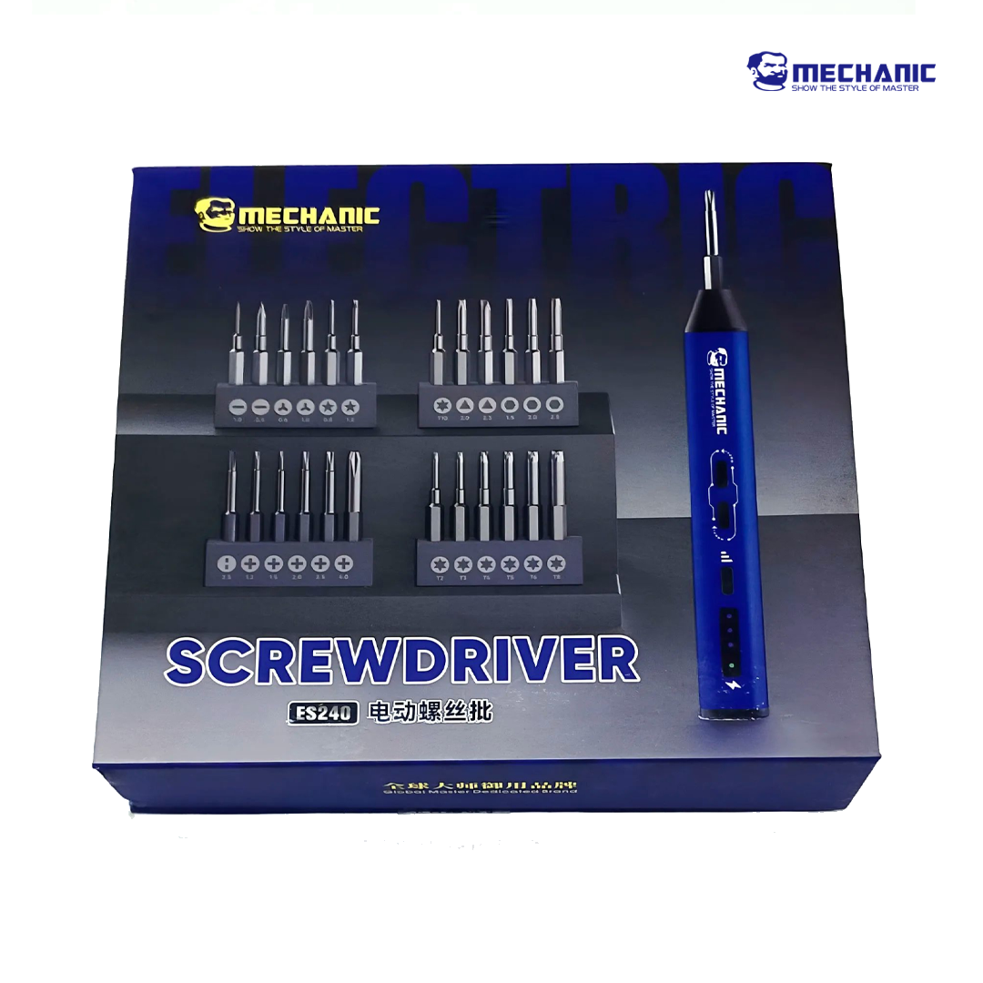 Kit de tournevis électrique de précision Mechanic ES240 (24 en 1)