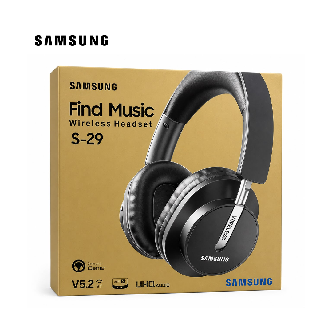 Casque Sans Fil Bluetooth Samsung S-29 - Extra Bass & Autonomie 400mAh