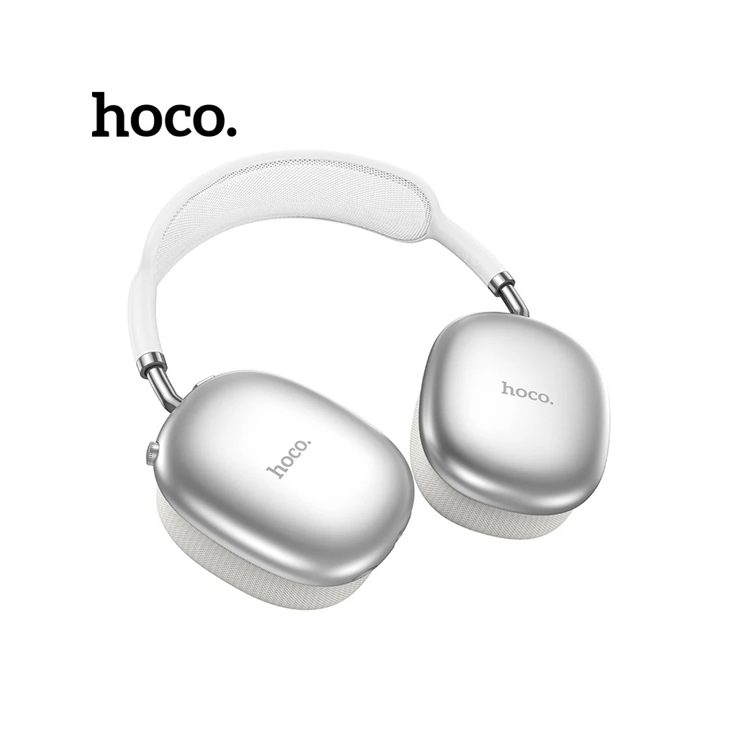 Casque Sans Fil Bluetooth Hoco W55 – Autonomie 90h & Son Hi-Fi - Silver