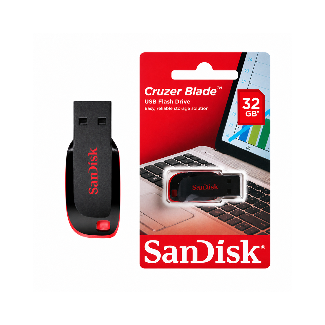 Cle USB 2.0 SanDisk Cruzer Blade 16Go/32Go