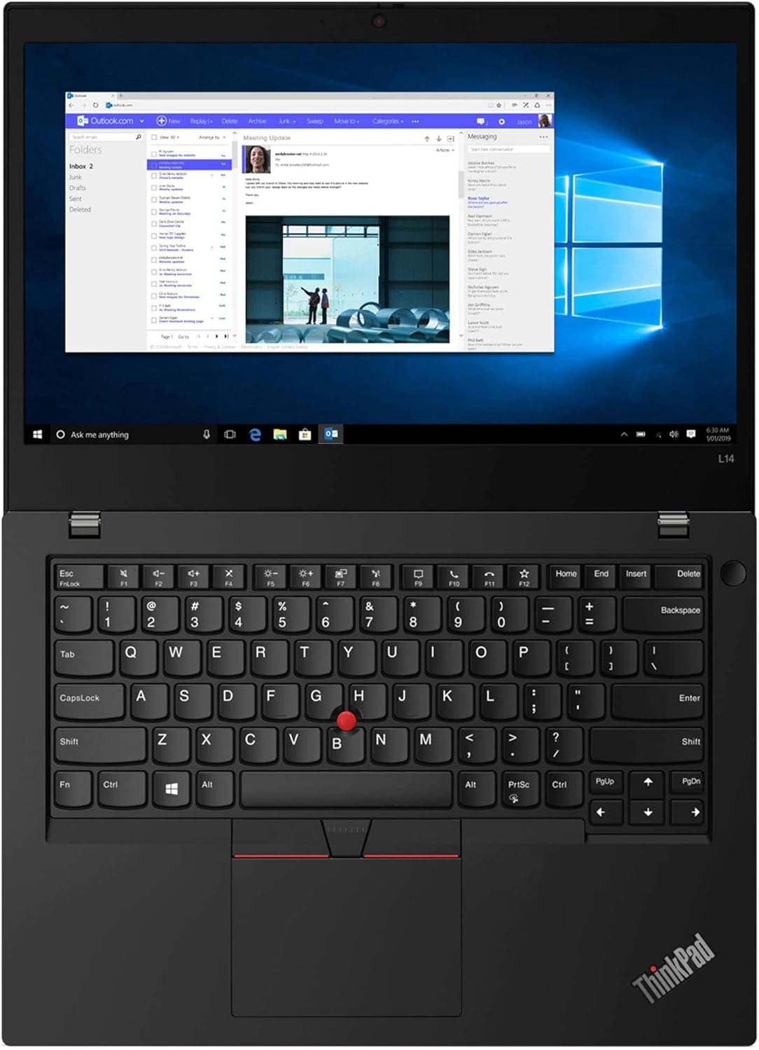 Lenovo Thinkpad L14 – Intel® Core™ i5-1135G7| RAM 16GB | SSD 256GB | Écran 14″ Full HD | Utilisé – Excellent État