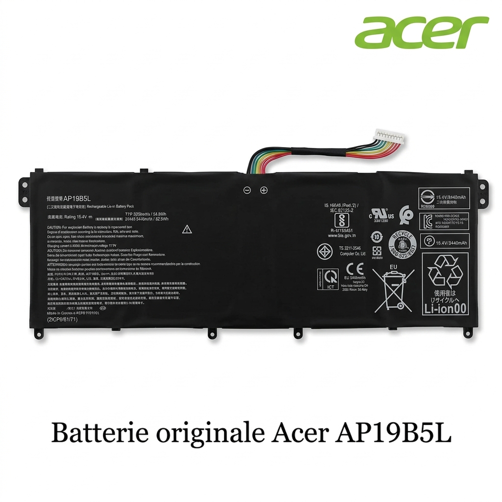 Batterie originale ACER AP19B5L