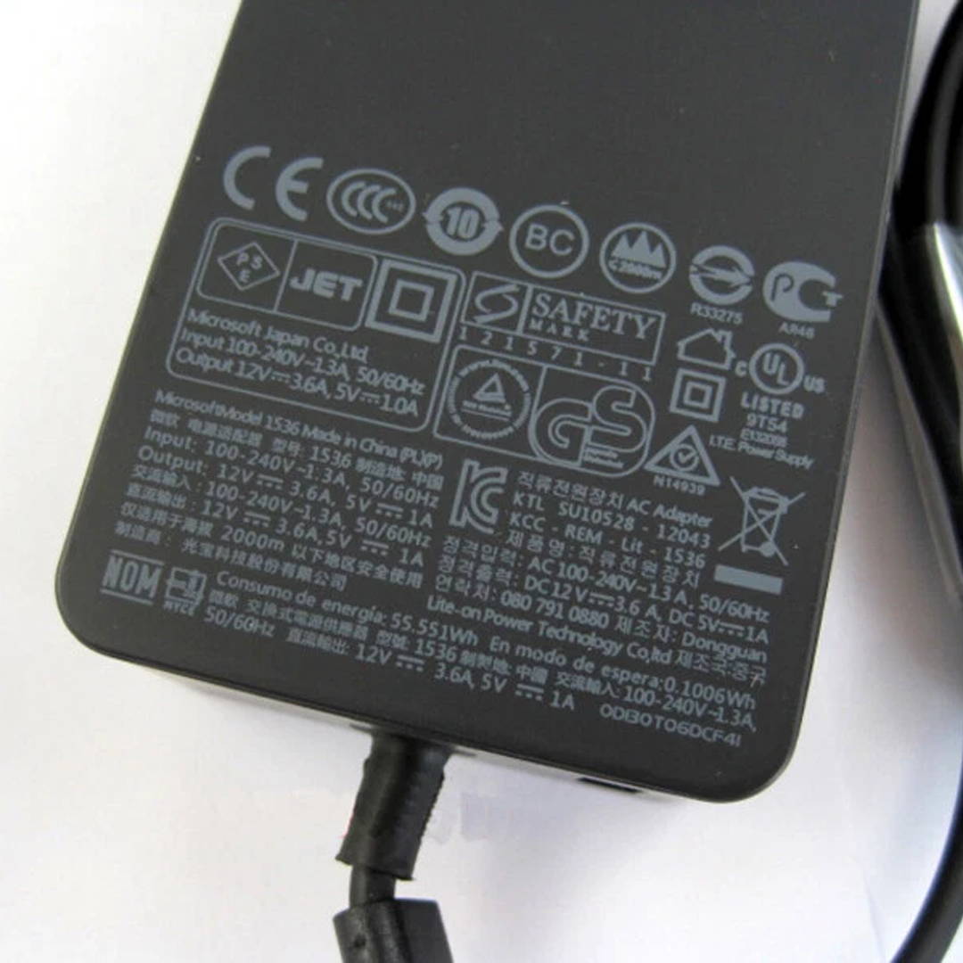 Chargeur Microsoft Model 1536 - Surface Pro 3