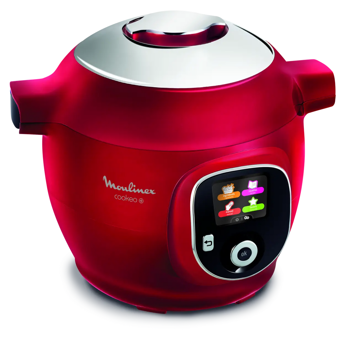 Moulinex CE85B510 Cookeo + 6L Rouge – Multicuiseur intelligent