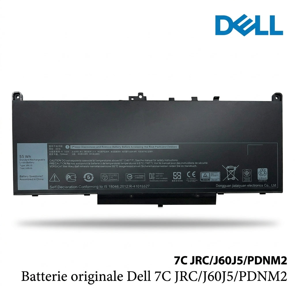 Batterie originale DELL 7C JRC