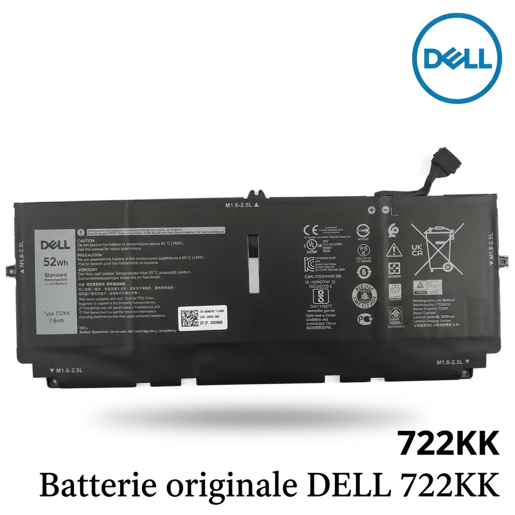 Batterie originale DELL 722KK