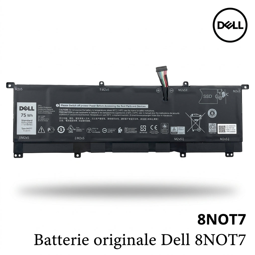 Batterie originale DELL 8NOT7