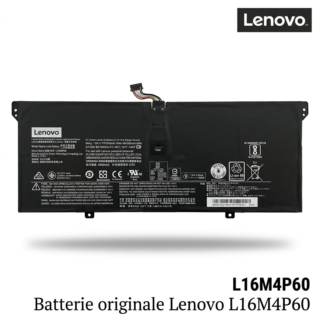 Batterie originale LENOVO L16M4P60