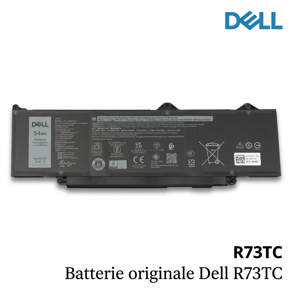 Batterie originale DELL R73TC