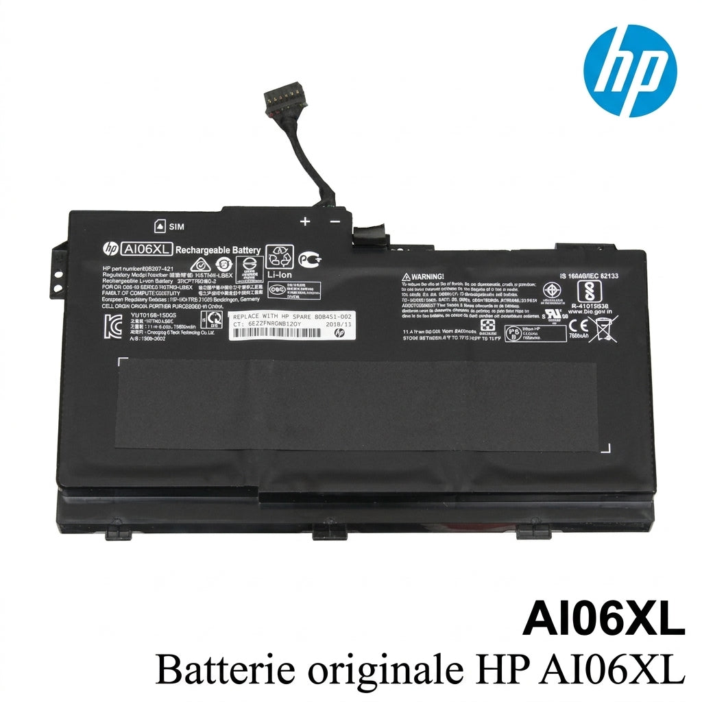 Batterie originale HP AI06XL