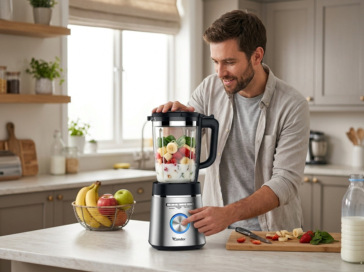 Condor – CMX1400N – Blender de Cuisine - Bol 1,75 L et Puissance 1400 W