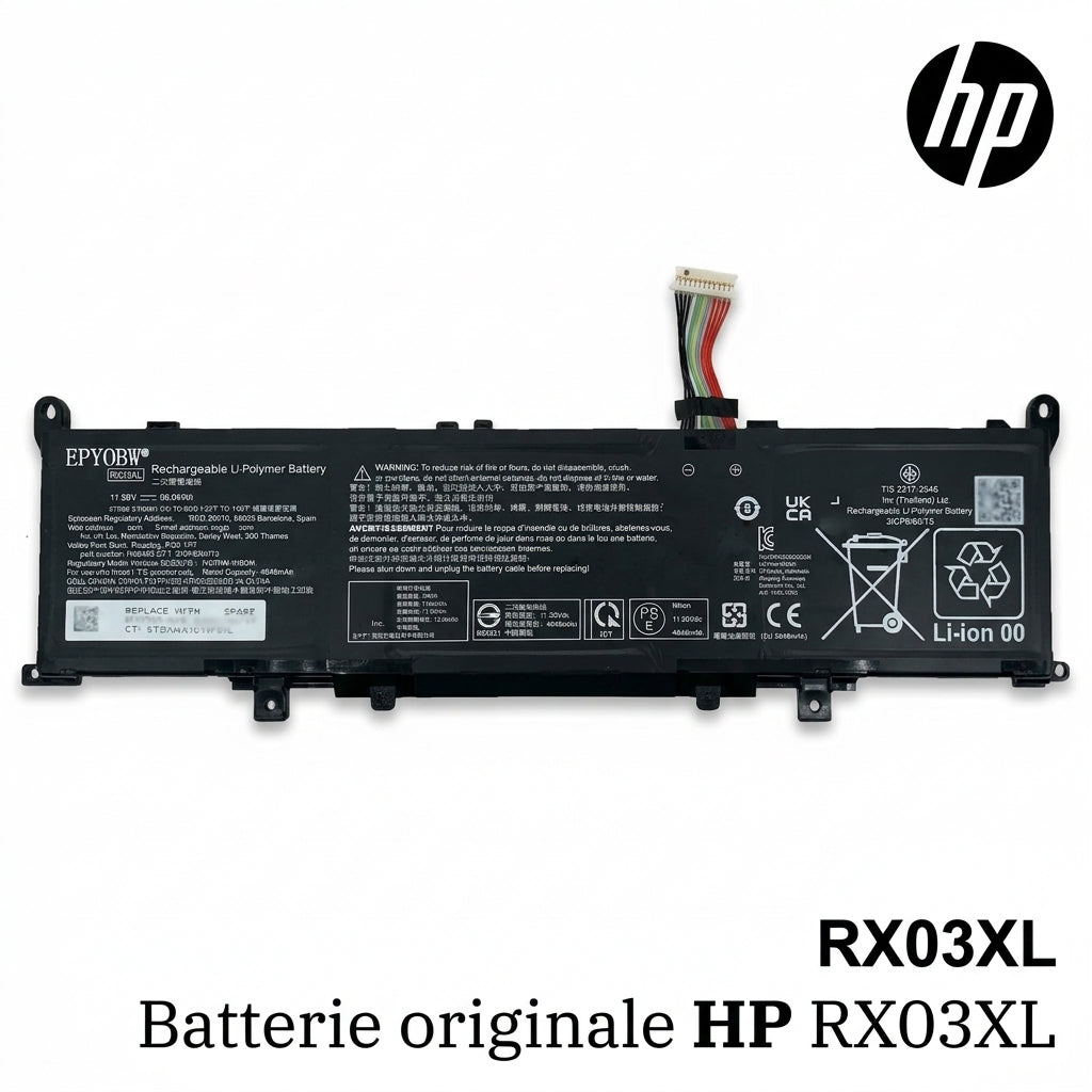 Batterie originale HP RX03XL