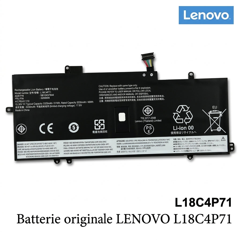 Batterie originale LENOVO L18C4P71