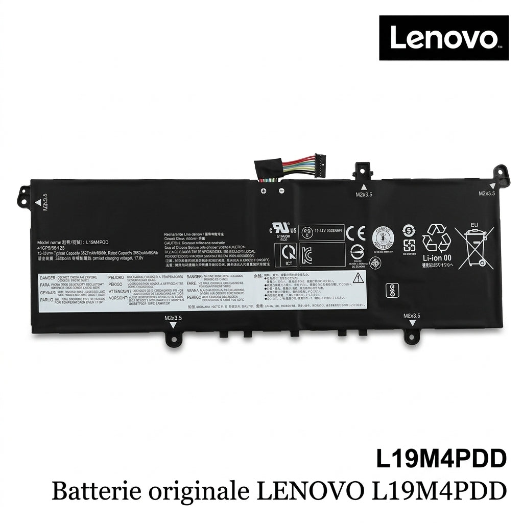 Batterie originale LENOVO L19M4PDD