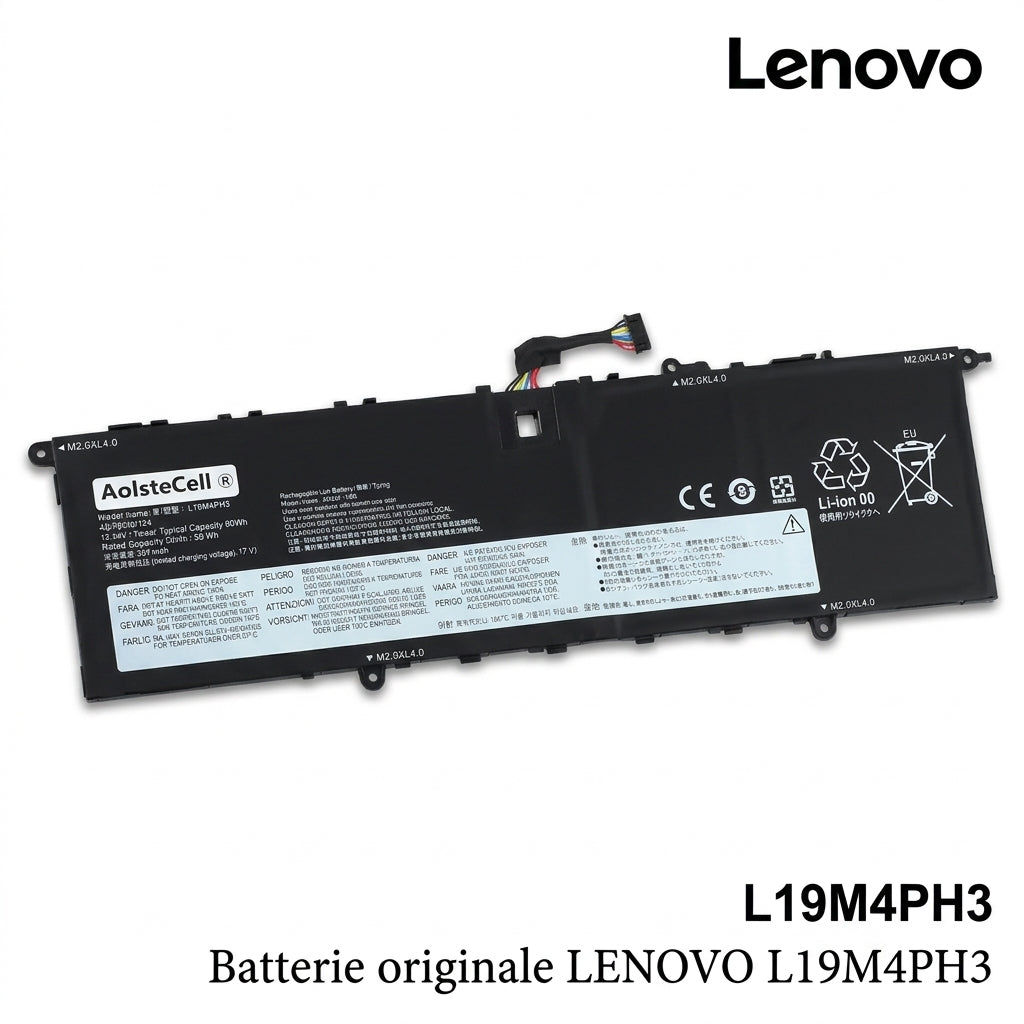 Batterie originale LENOVO L19M4PH3
