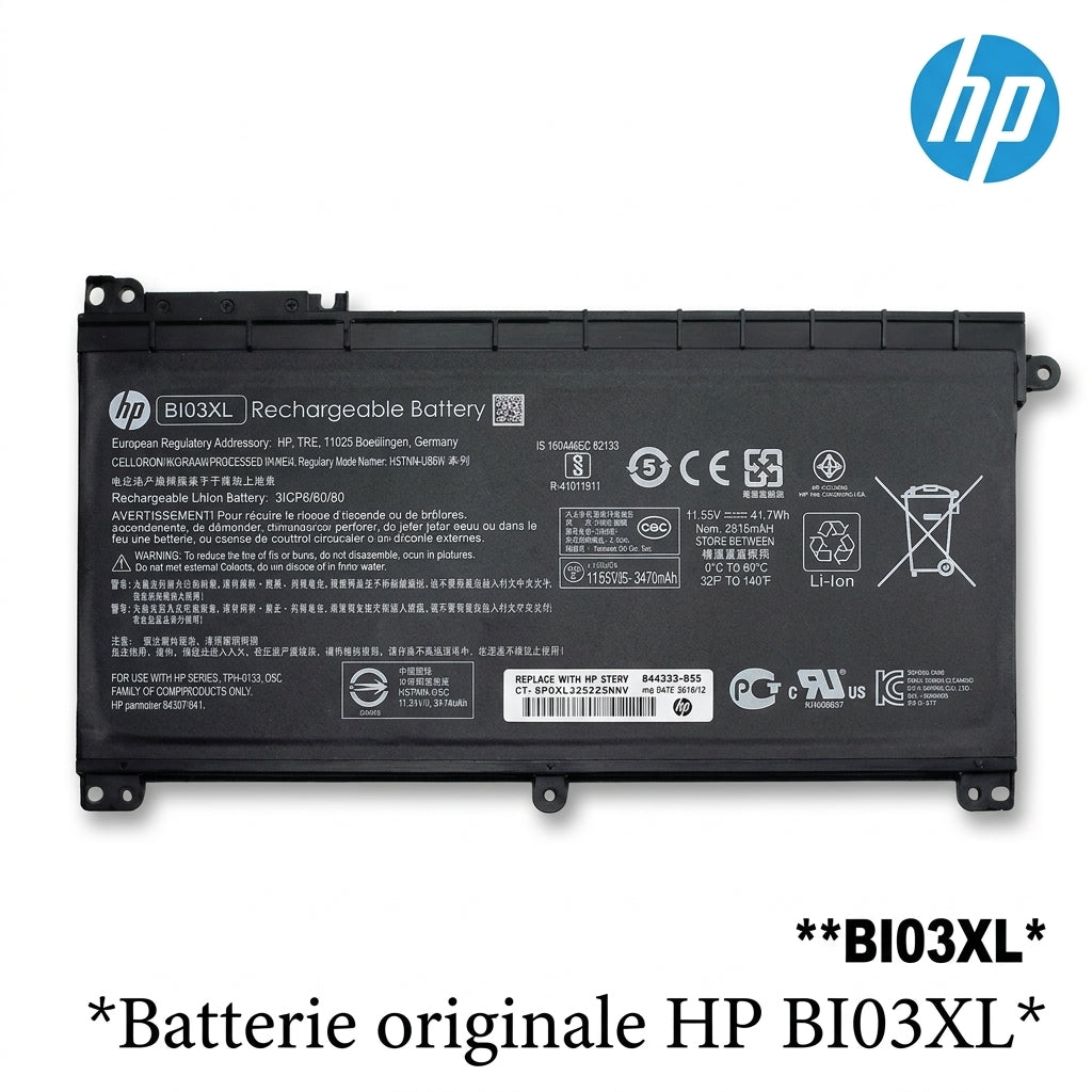 Batterie originale HP BI03XL