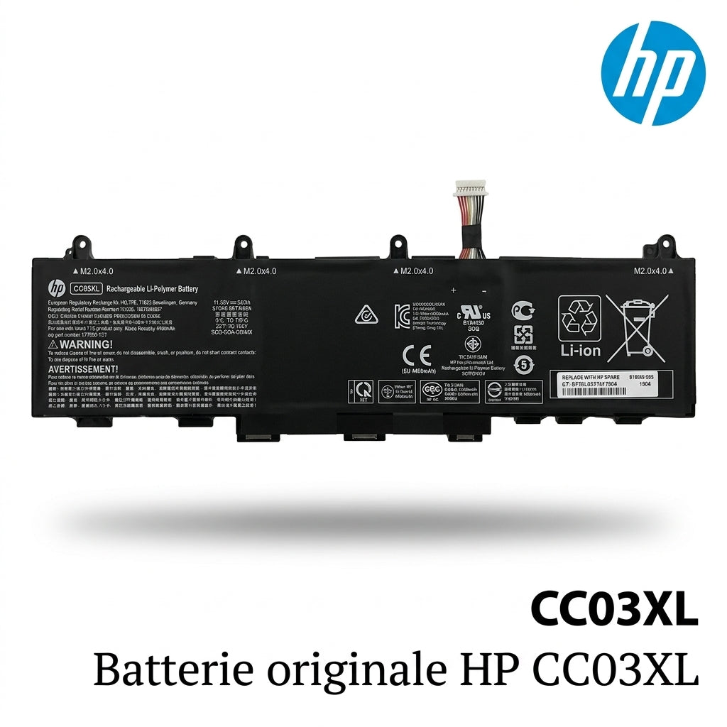 Batterie originale HP CC03XL