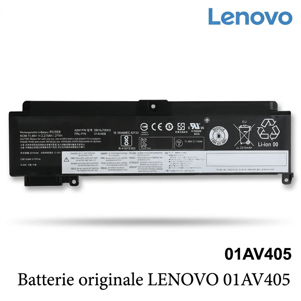 Batterie originale LENOVO 01AV405