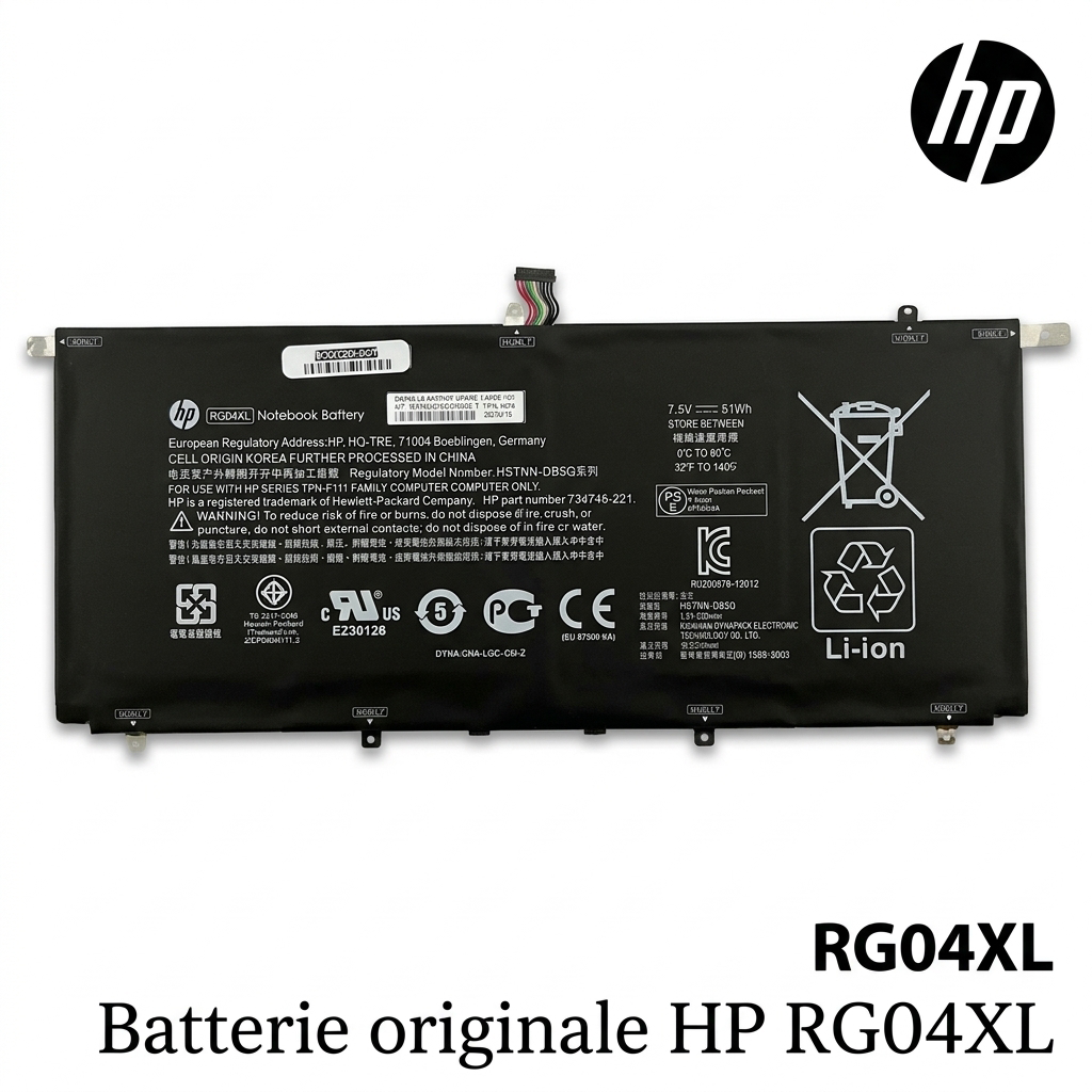 Batterie originale HP RG04XL