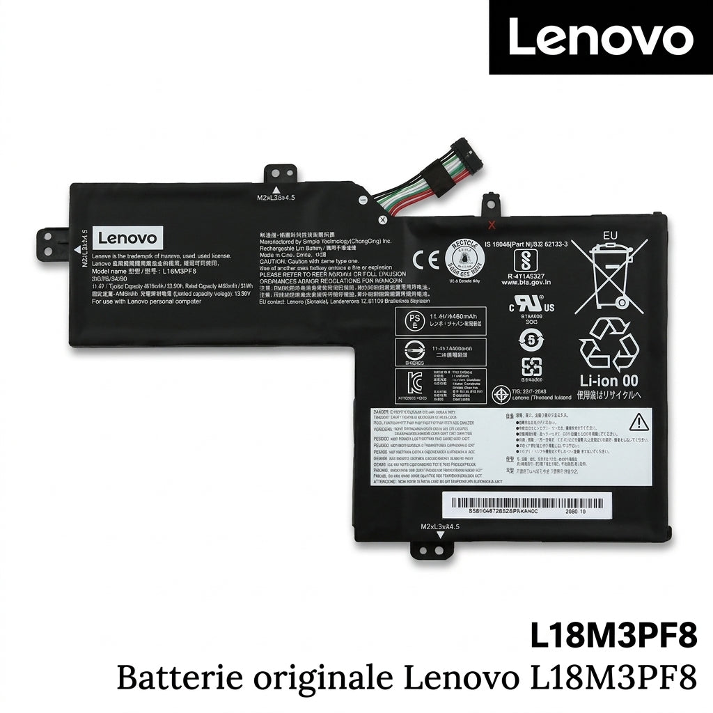 Batterie originale LENOVO L18M3PF8
