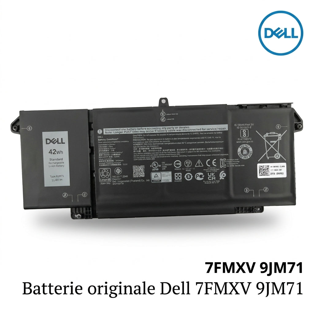 Batterie originale DELL 7FMXV 9JM71