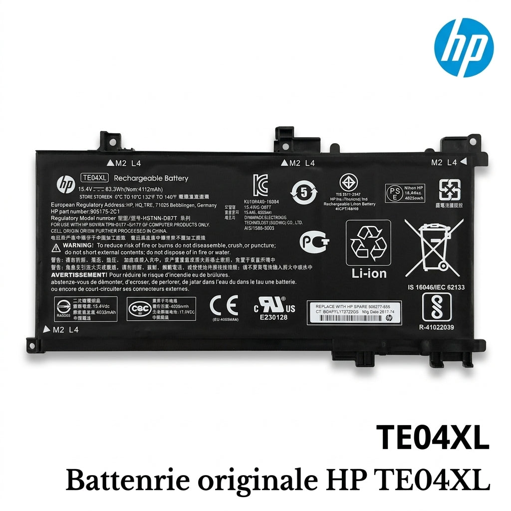 Batterie originale HP TE04XL