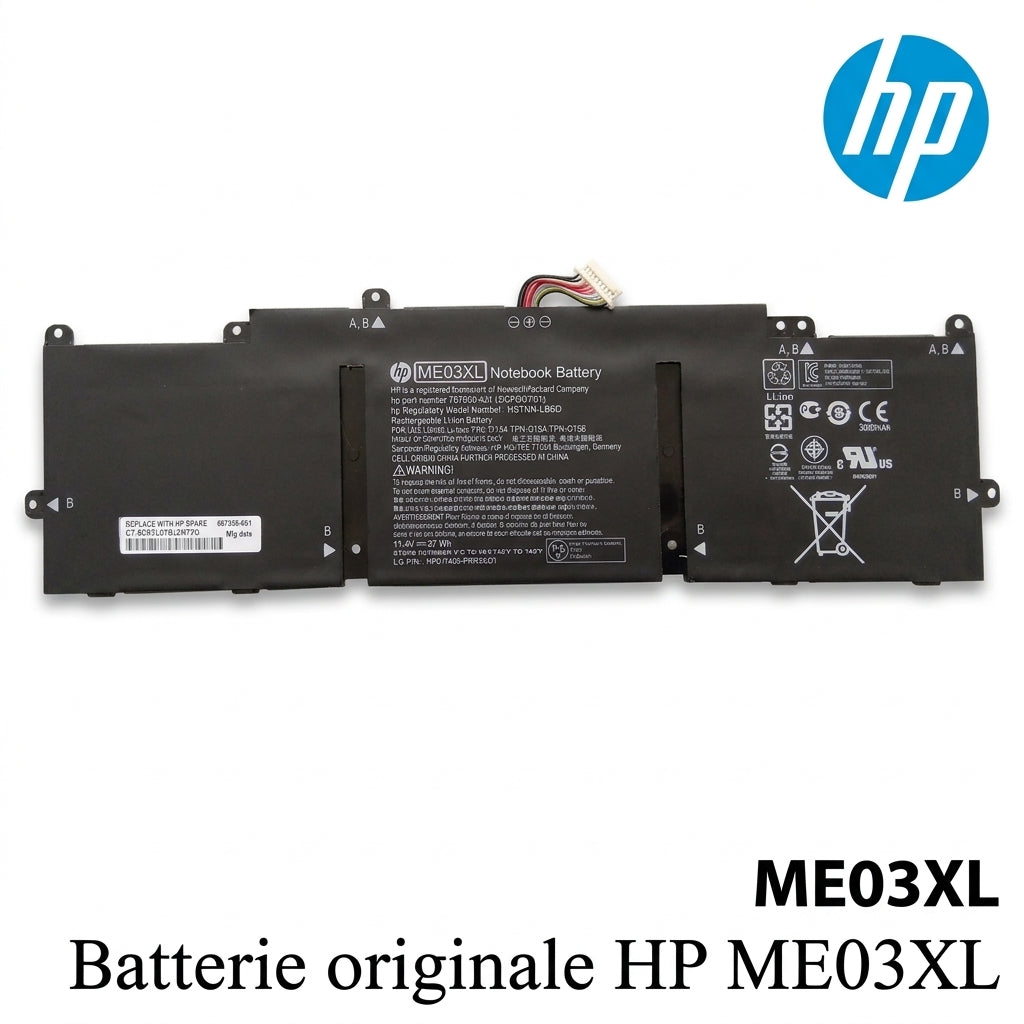 Batterie originale HP ME03XL
