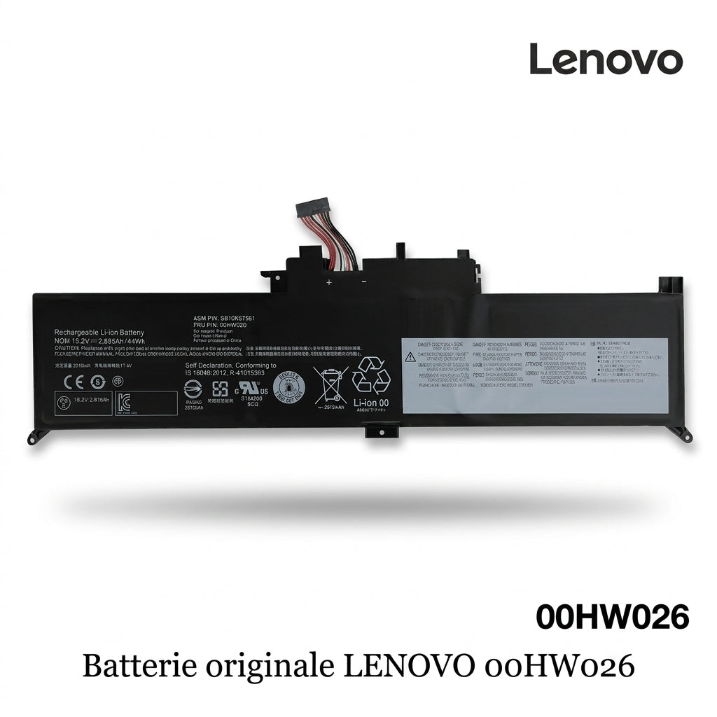 Batterie originale LENOVO 00HW026