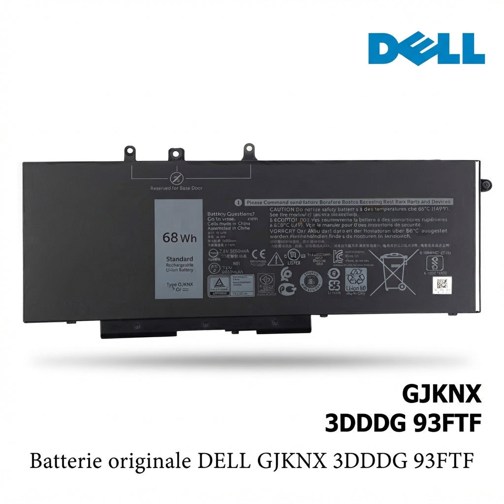 Batterie originale DELL GJKNX 3DDDG 93FTF