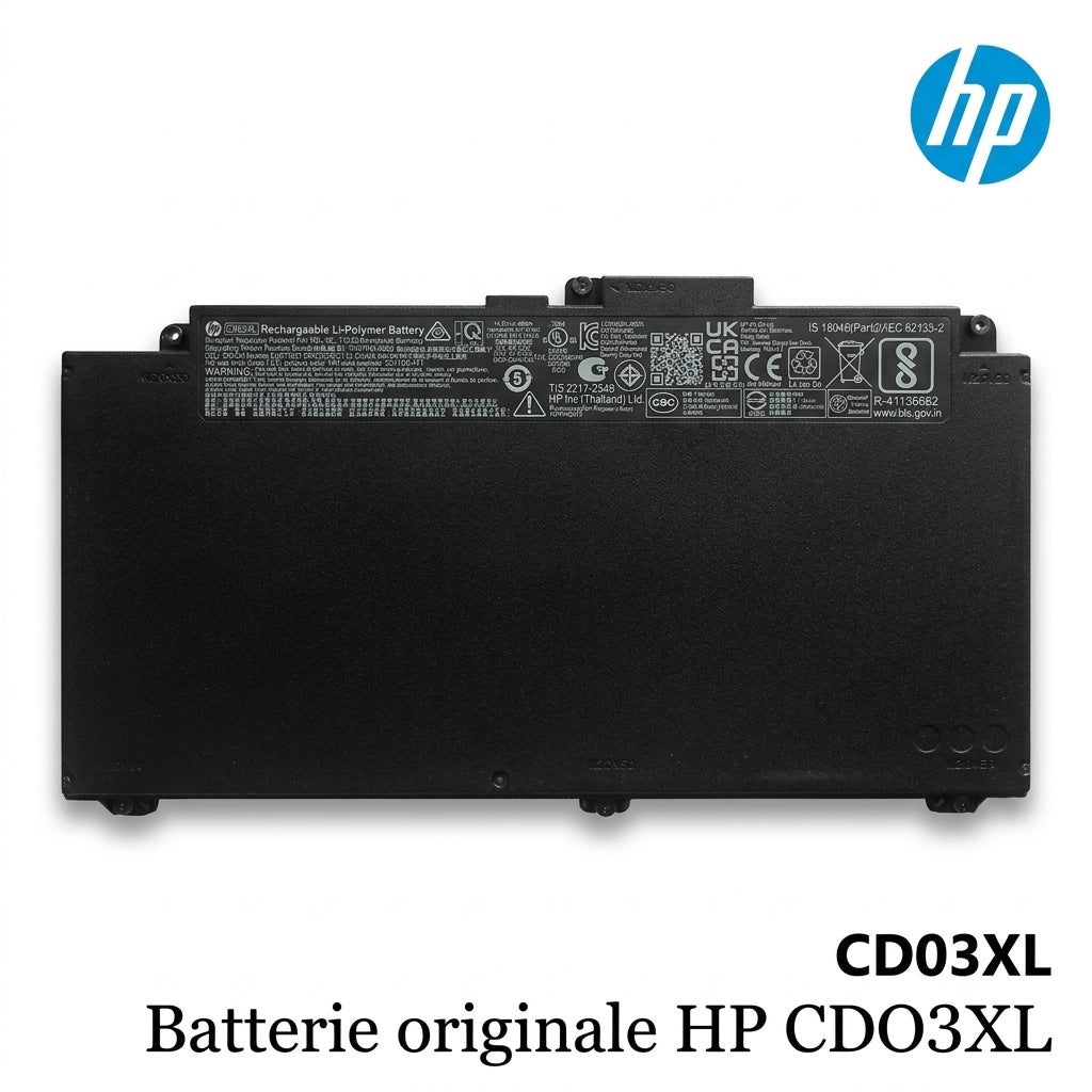 Batterie originale HP CD03XL