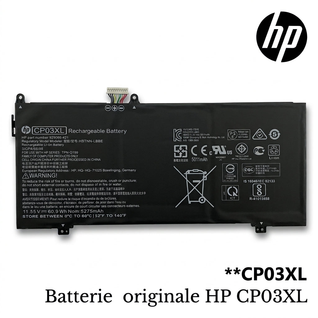 Batterie originale HP CP03XL