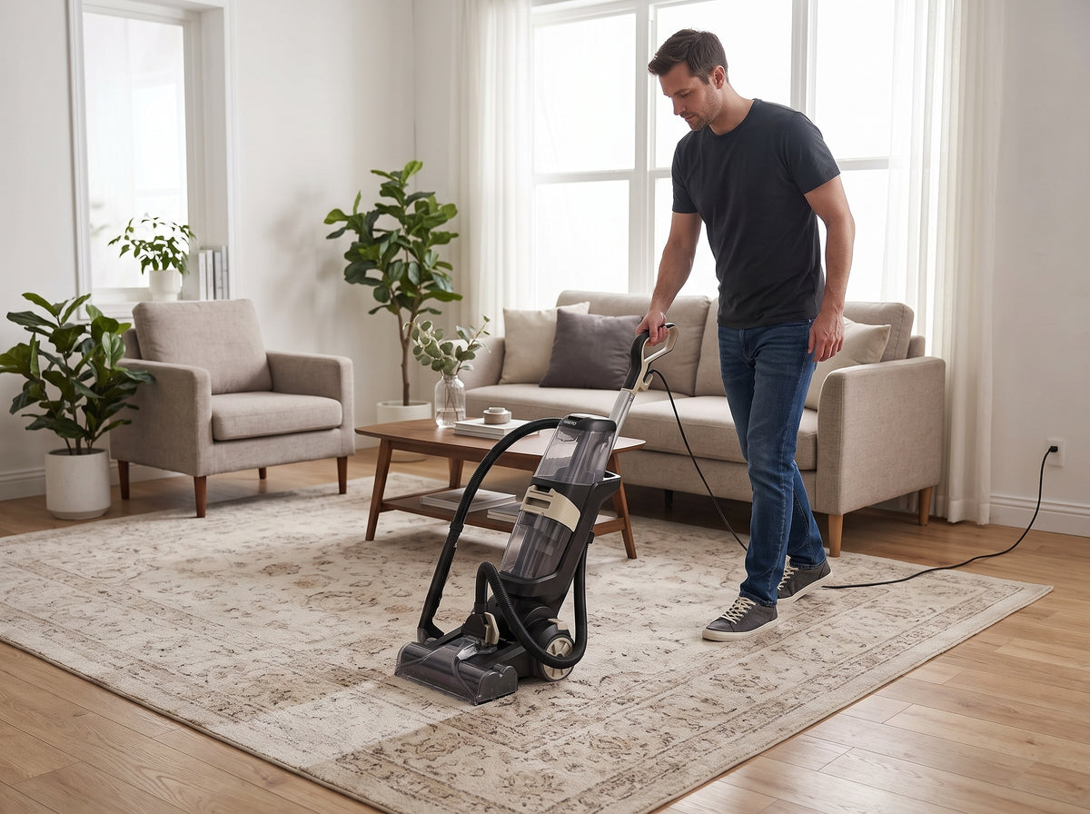 Elite99 ELT-7100 – Nettoyeur de Tapis & Moquettes - Puissance 1200 W