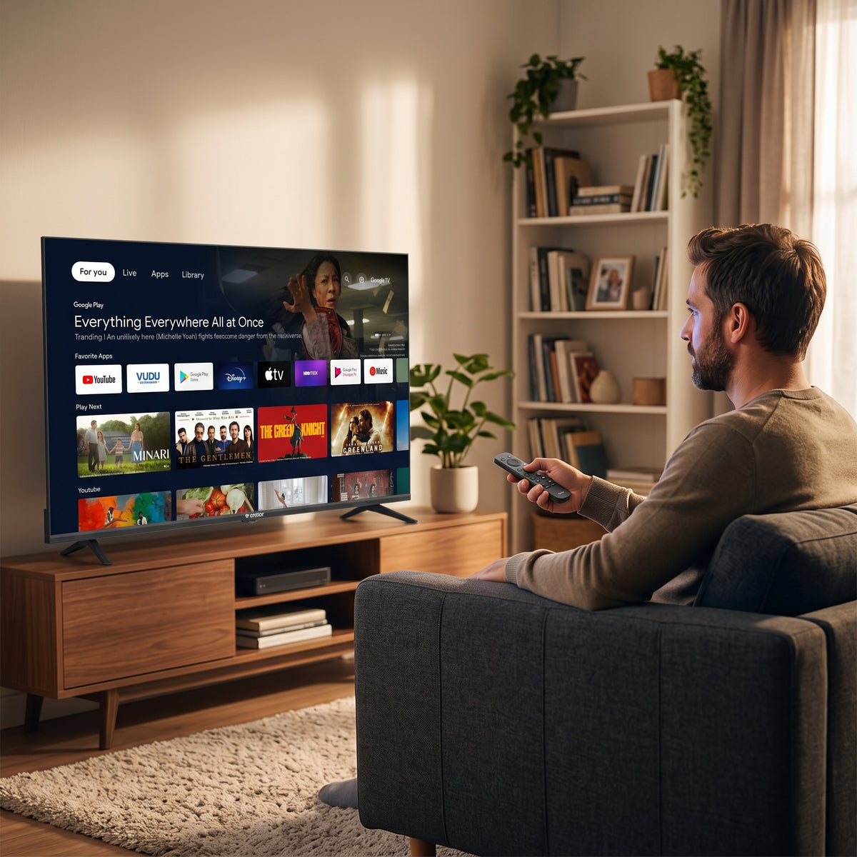 TV CRISTOR I5 43″ DLED GOOGLE TV FHD