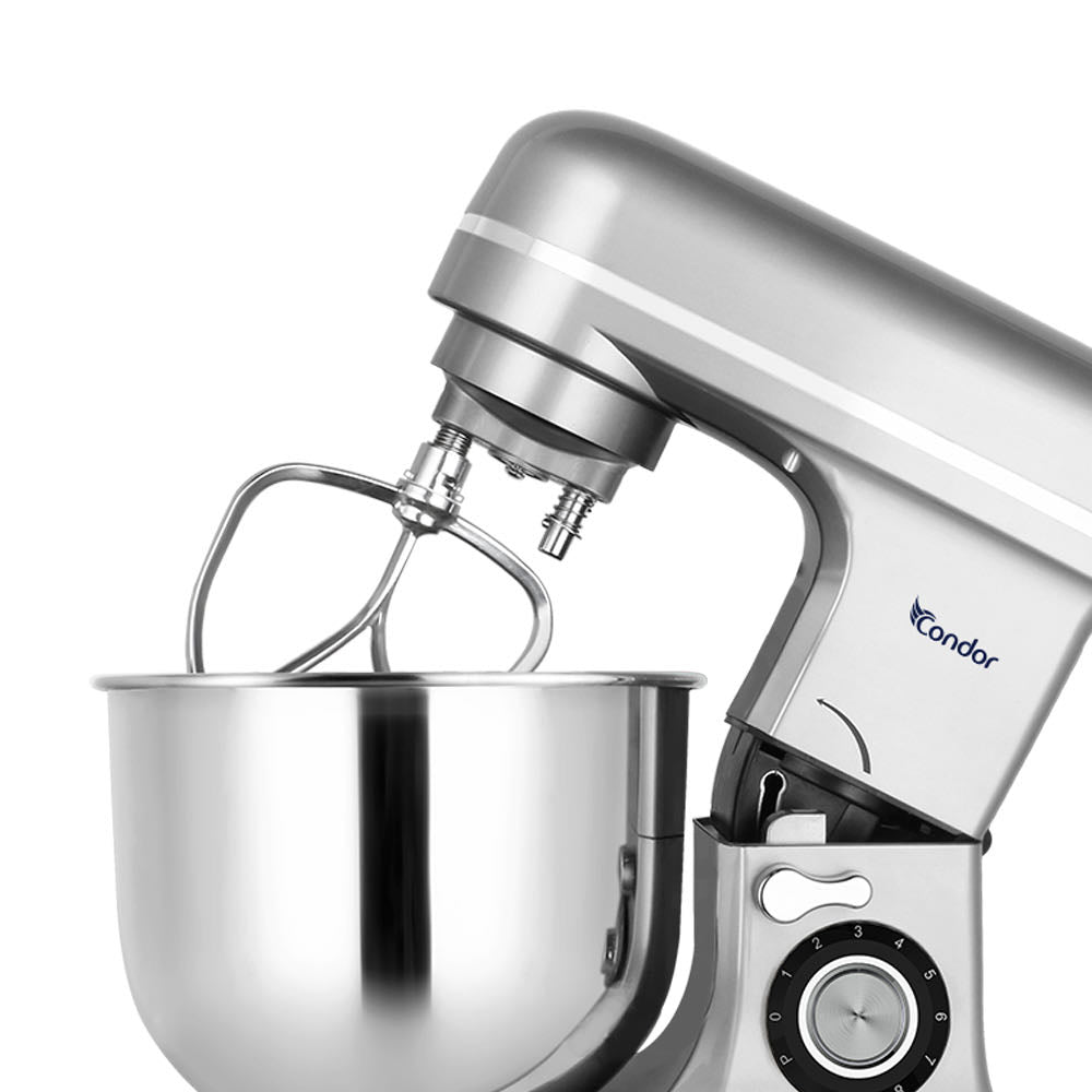 Condor – PT-PXU2G – Pétrin Power Mix - Cuve Inox 8 L et Puissance 1600 W