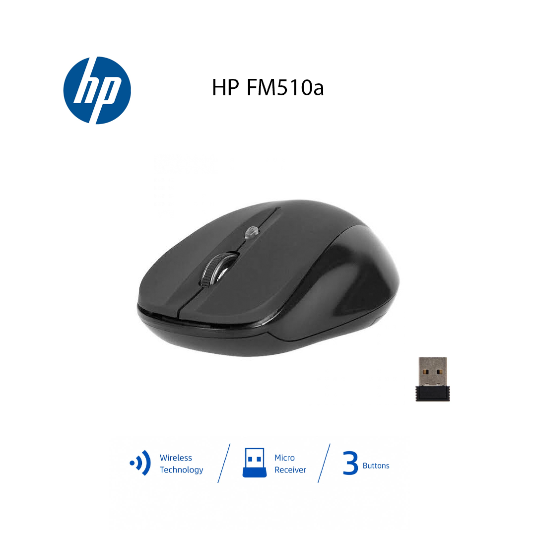 Souris Sans Fil HP FM510a | 3 Boutons