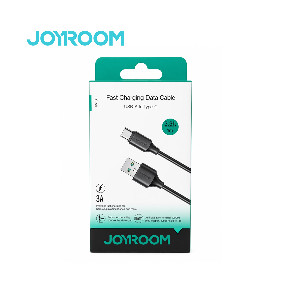 Cable USB-A vers Type-C JOYROOM S-A9 - Charge Rapide 3A (1m)