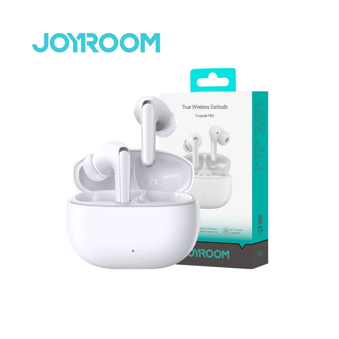 Écouteurs Sans Fil JOYROOM Funpods FB3 - Bluetooth 5.3 + Étui de Protection Gratuit