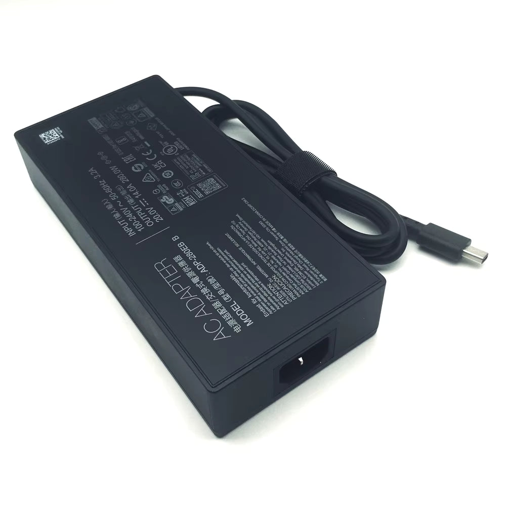 Chargeur Laptop ASUS Original 280W 20V 14A – Fiche USB Type-C Excellent État