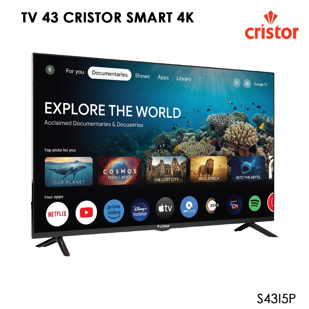 TV 43 CRISTOR SMART 4K S43I5P