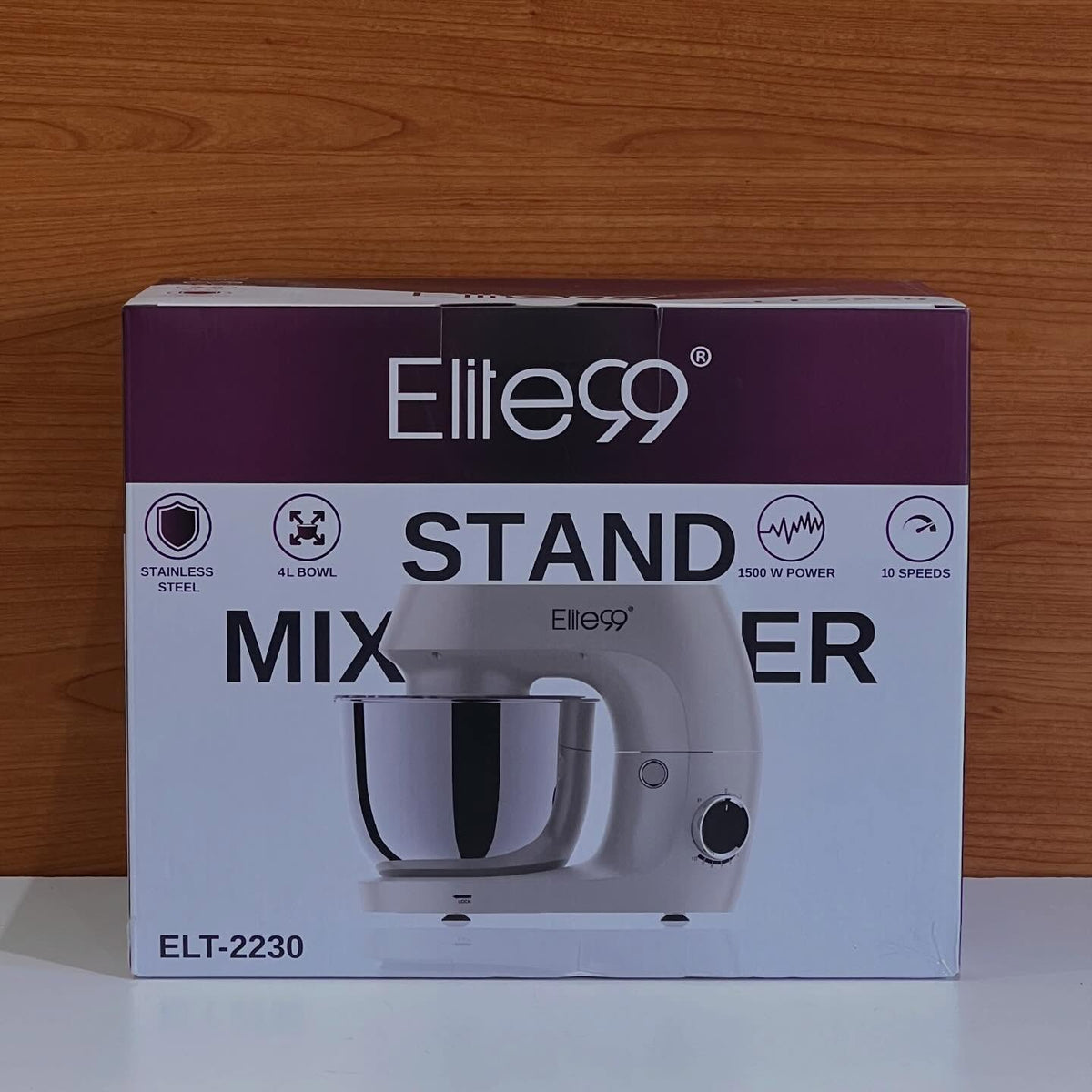Elite99 – ELT-2230 – Robot Pétrin sur Socle - Puissance 1500 W