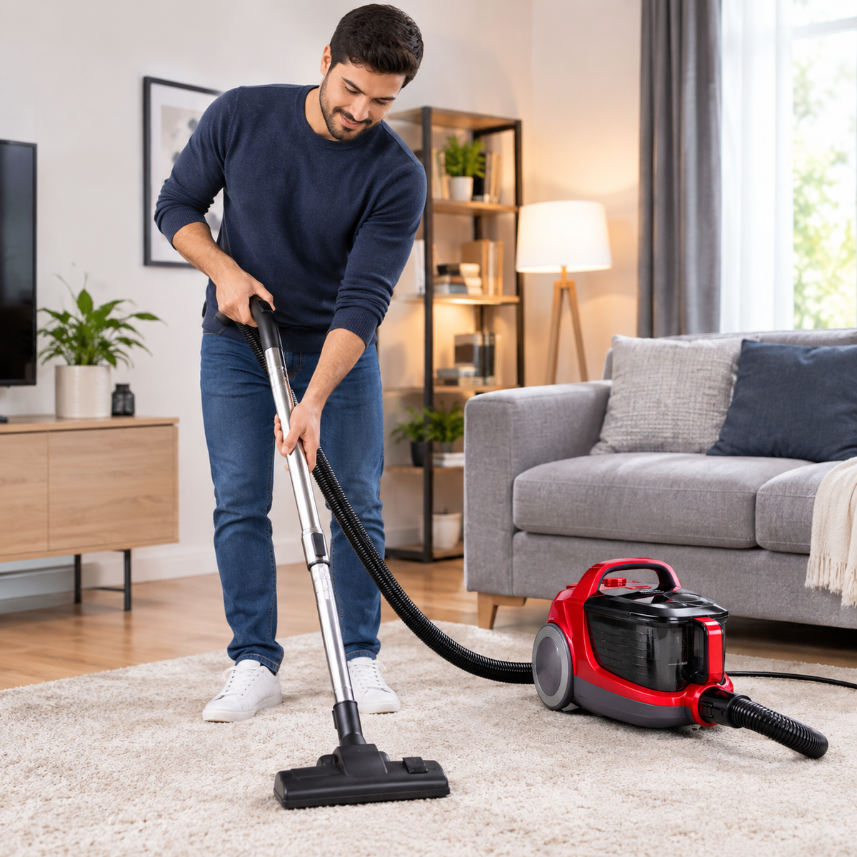 Hisense – Aspirateur Traîneau Sans Sac HVC2302GALRCY – 2300W