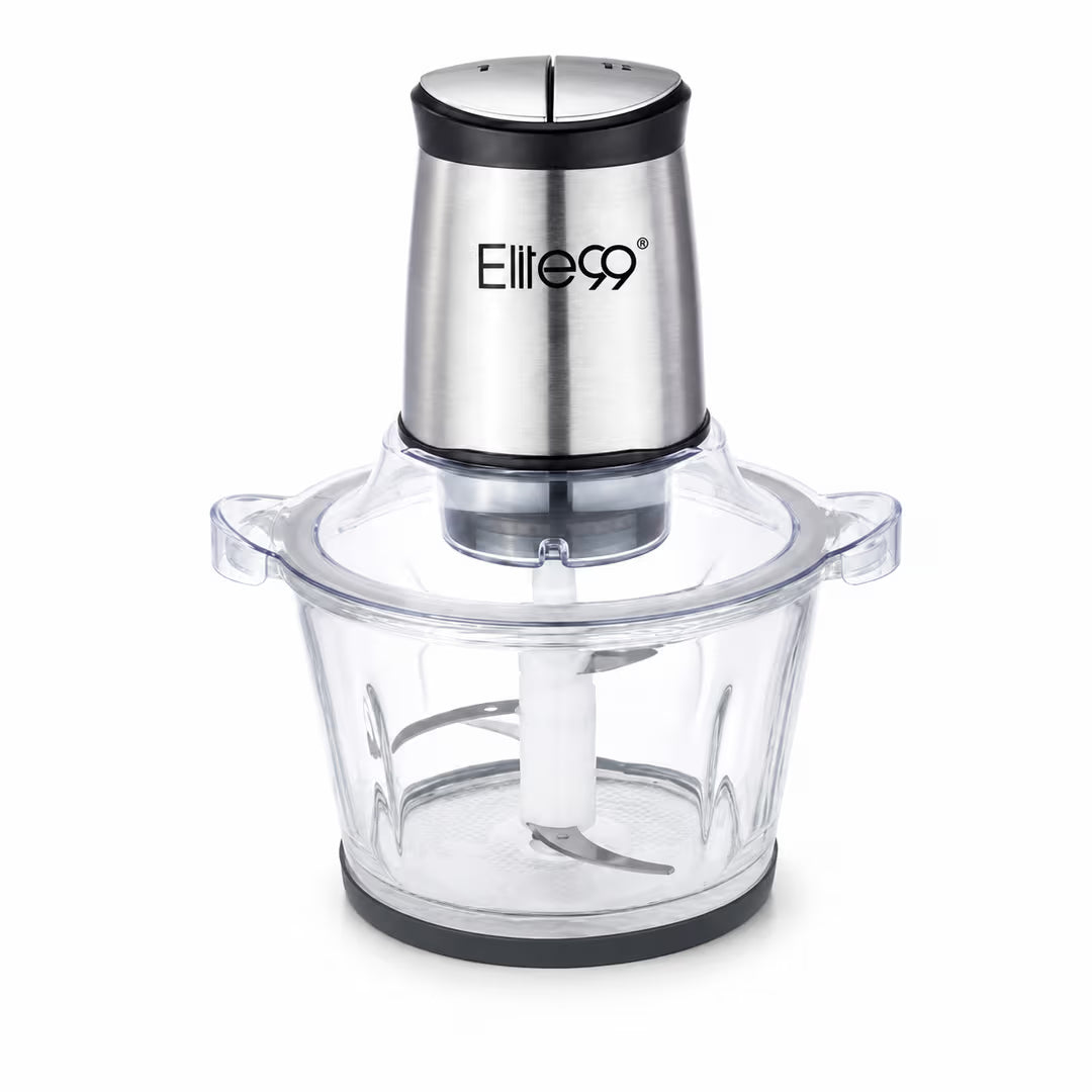 Elite99 Glass ELT-2500 – Mini Hachoir Electrique - Puissance 600 W