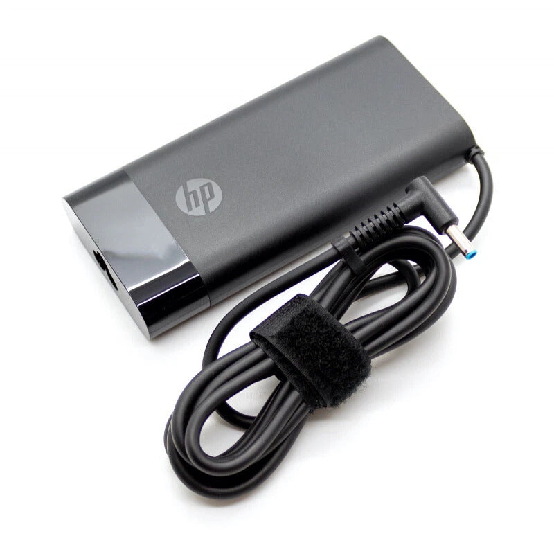Chargeur Laptop HP Original 200W 10.5V 10.5A Fiche Blue Pin avec Câble Trèfle État Neuf