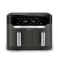 Moulinex EZ942HF0 Easy Fry Dual XXL – Friteuse à air sans huile 11L, 2 tiroirs