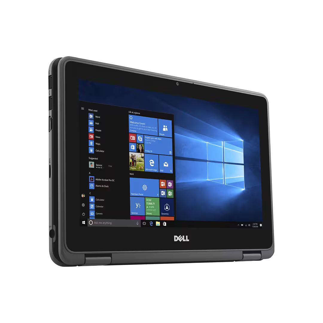 Dell Latitude 3189 Convertible 2-en-1 – Écran Tactile HD 11.6″ | Intel N4000 | RAM 4Go / 8Go | SSD 128Go | Occasion – Excellent État