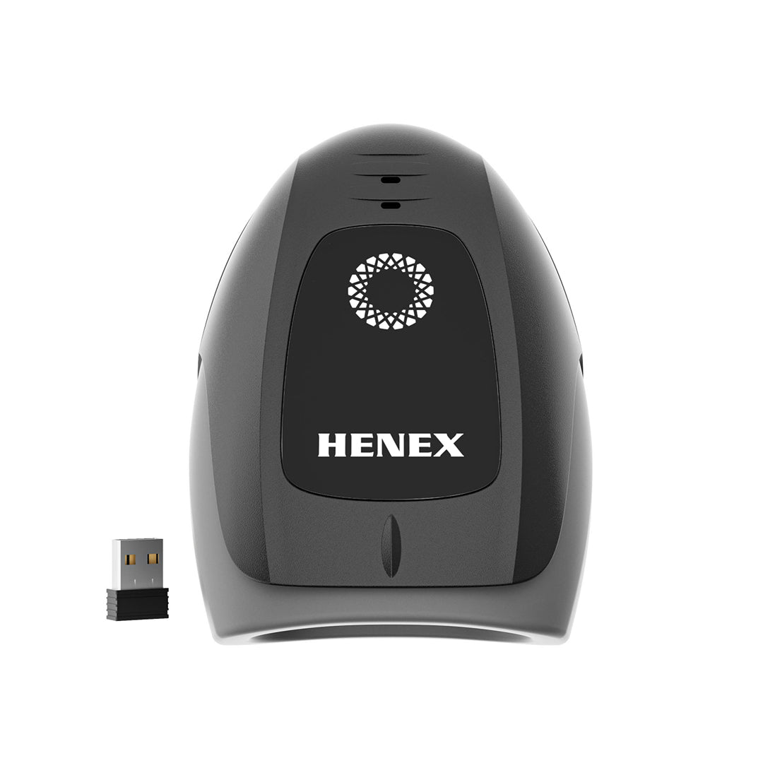 HENEX HC-3206R CCD – Scanner de codes-barres sans fil 1D | 2.4G / Bluetooth