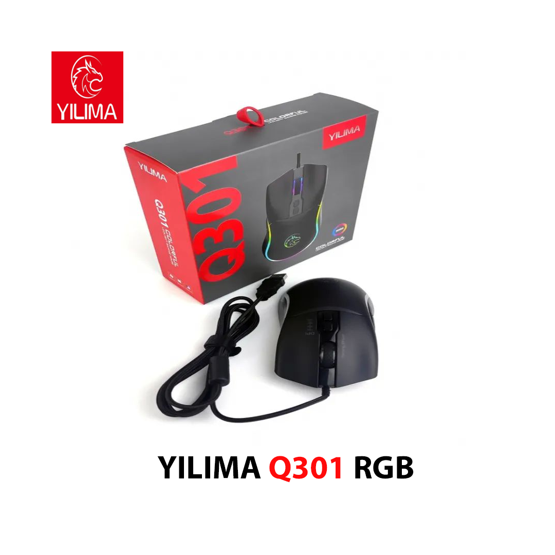 Souris Gamer USB YILIMA Q301 RGB